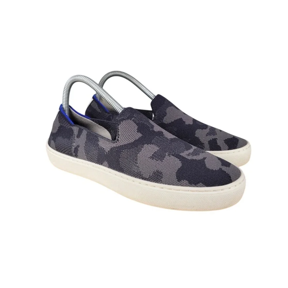 Rothy's The Original Slip On Sneaker Gray Camo